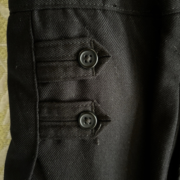 Lands' End Black A Line Skirt Women's Size 8 - Picture 8 of 13